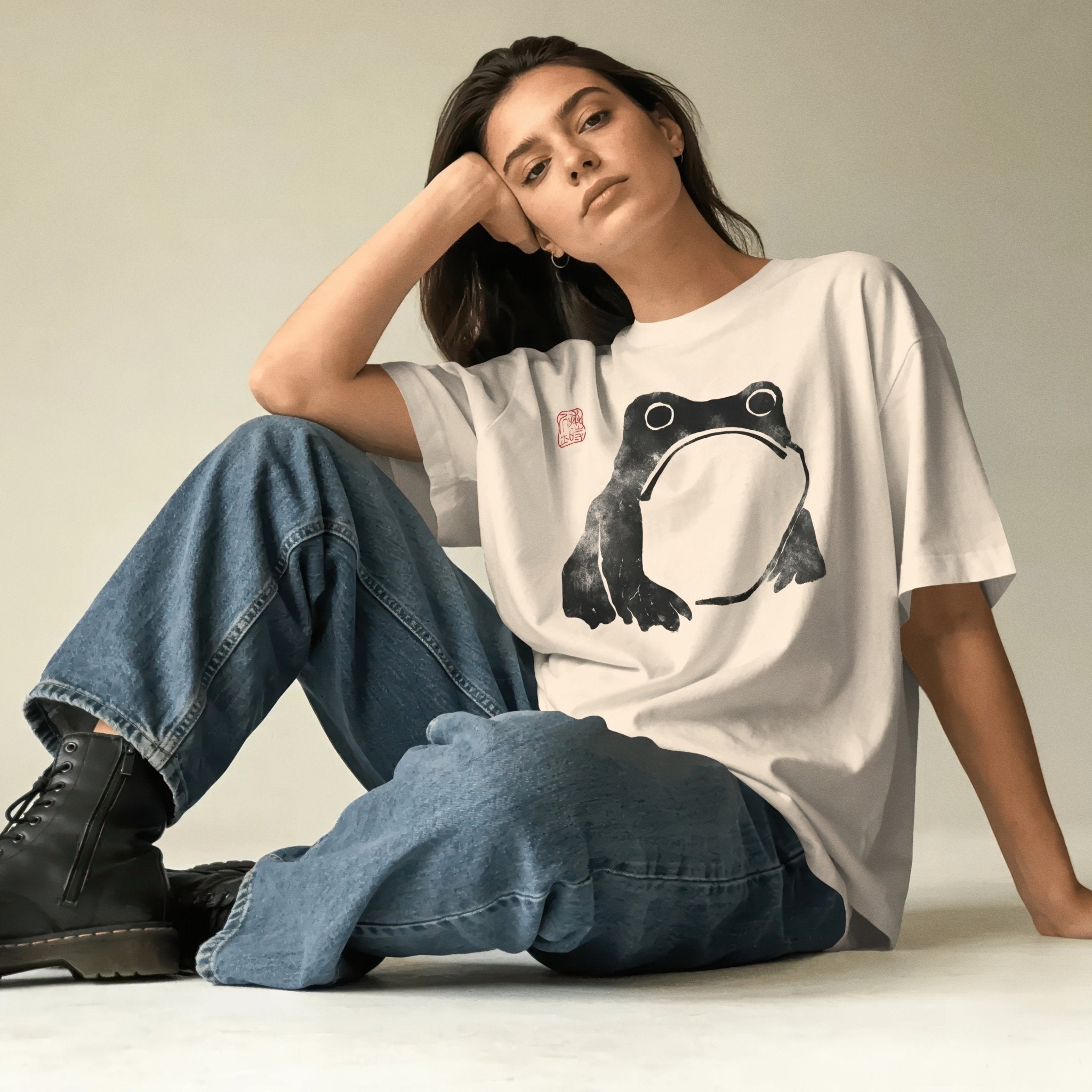 Matsumoto Hoji Japanese Frog T-Shirt #1 | 100% Organic Cotton T