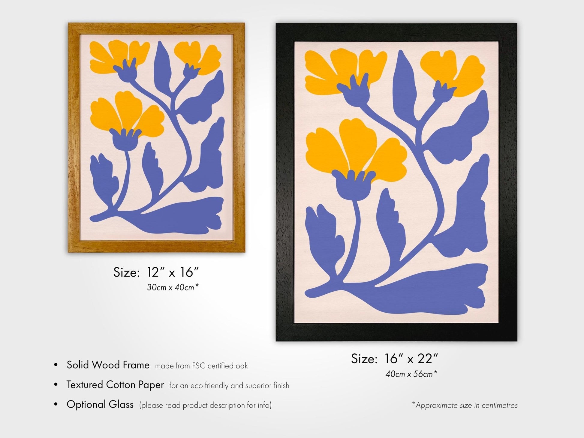 Abstract Art - Matisse - Style Abstract Botanical Art | Art Prints | Pathos Studio