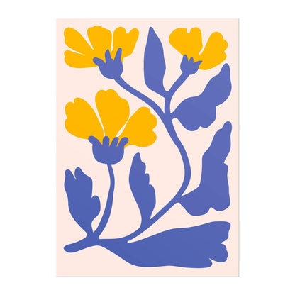 Abstract Art - Matisse - Style Abstract Botanical Art | Art Prints | Pathos Studio