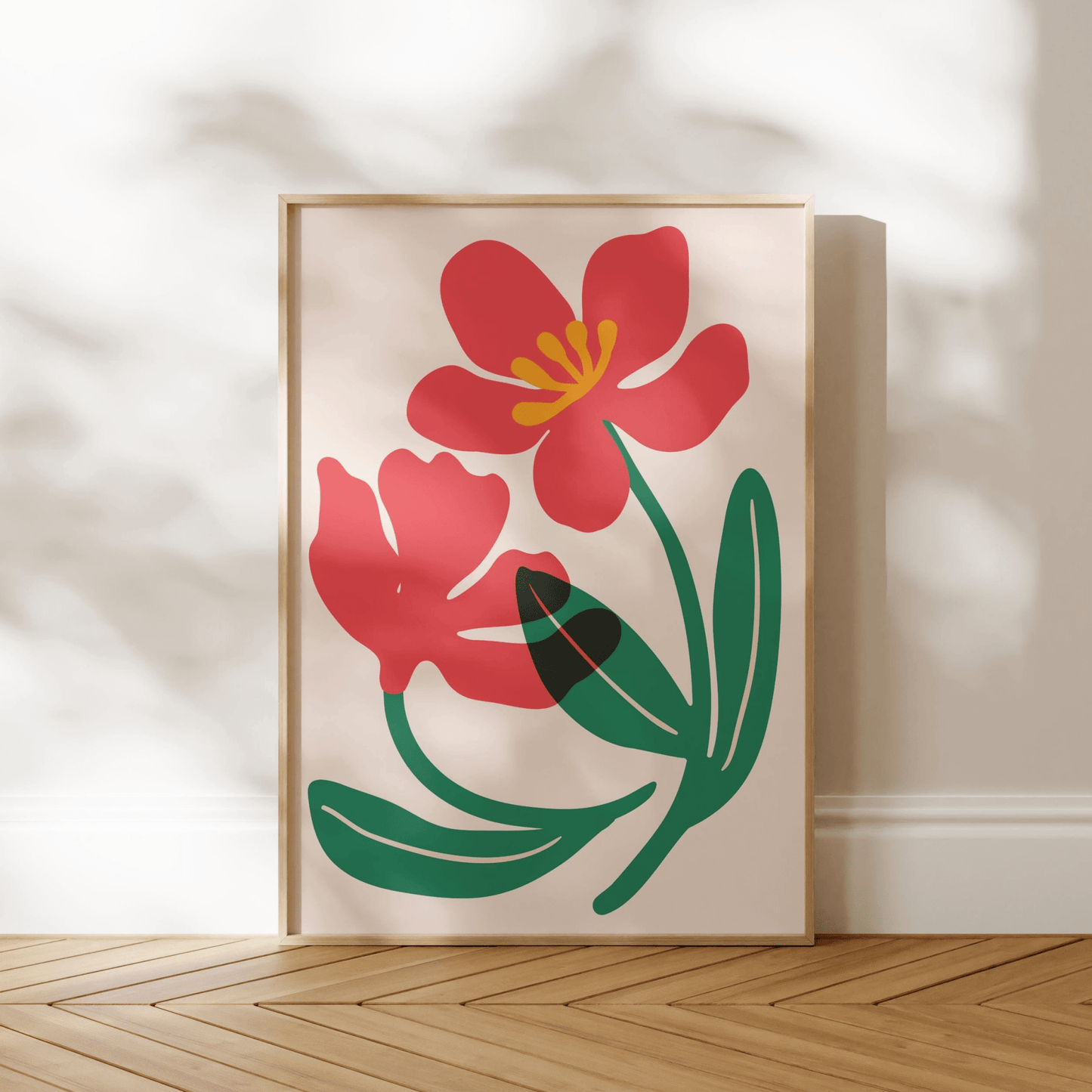 Abstract Art - Matisse - Style Abstract Botanical Art | Art Prints | Pathos Studio