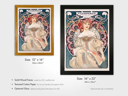 ALPHONSE MUCHA - Daydream (Reverie) - Pathos Studio - Art Prints