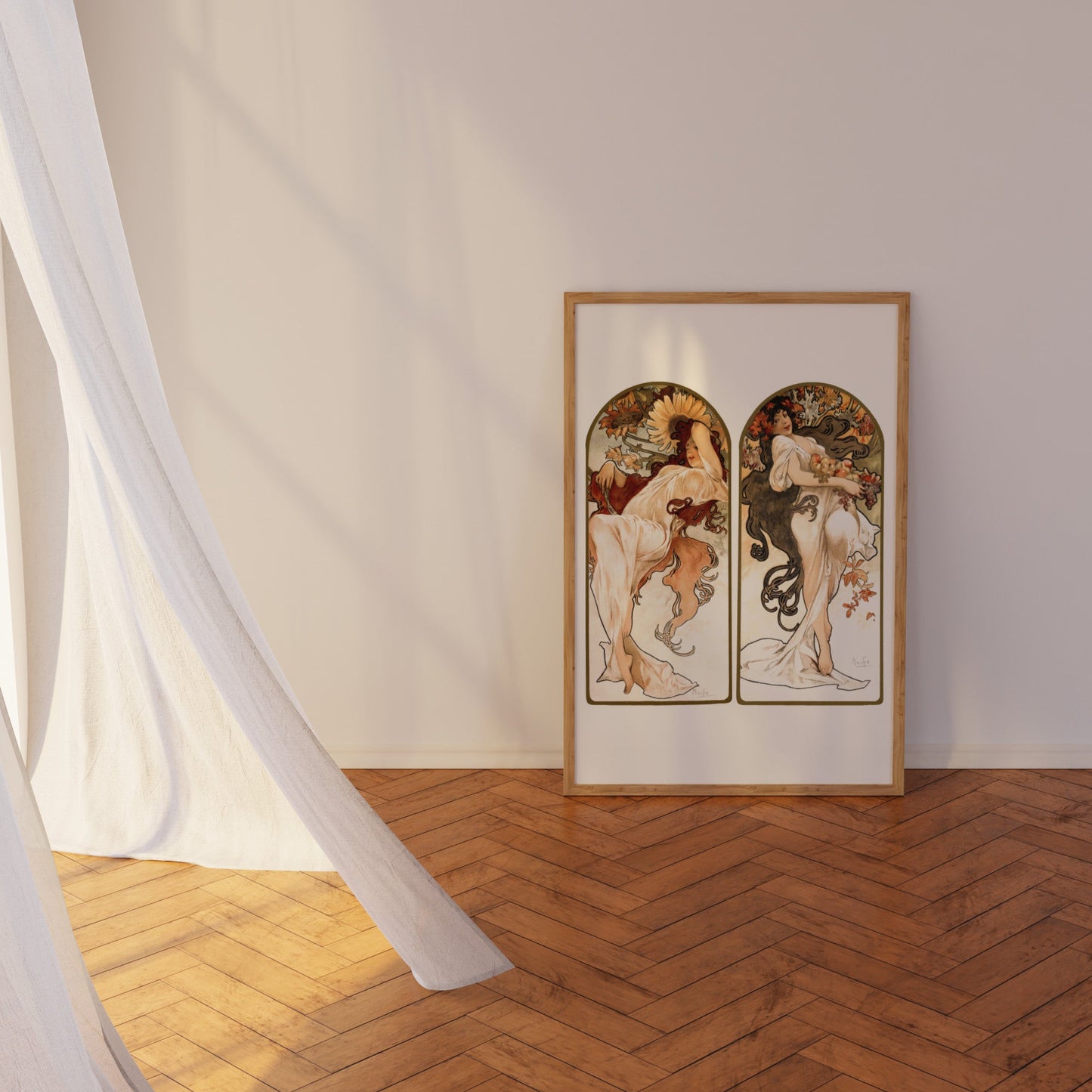 ALPHONSE MUCHA - The Seasons (Part 2) - Pathos Studio - Art Prints