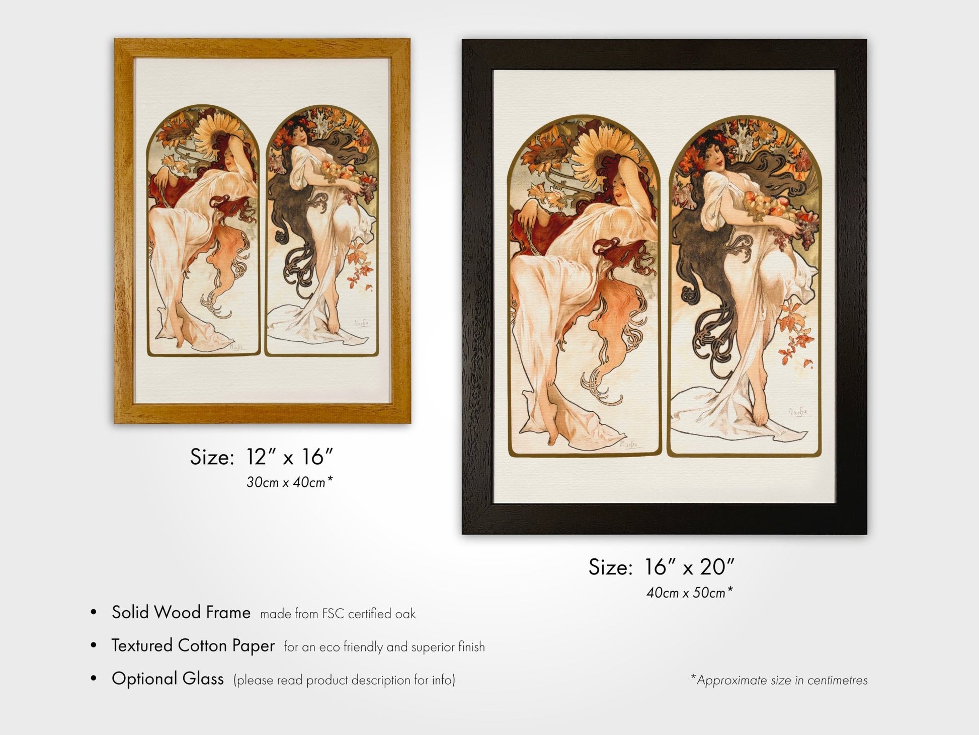 ALPHONSE MUCHA - The Seasons (Part 2) - Pathos Studio - Art Prints