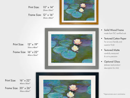 CLAUDE MONET - Nympheas - Pathos Studio - Art Prints