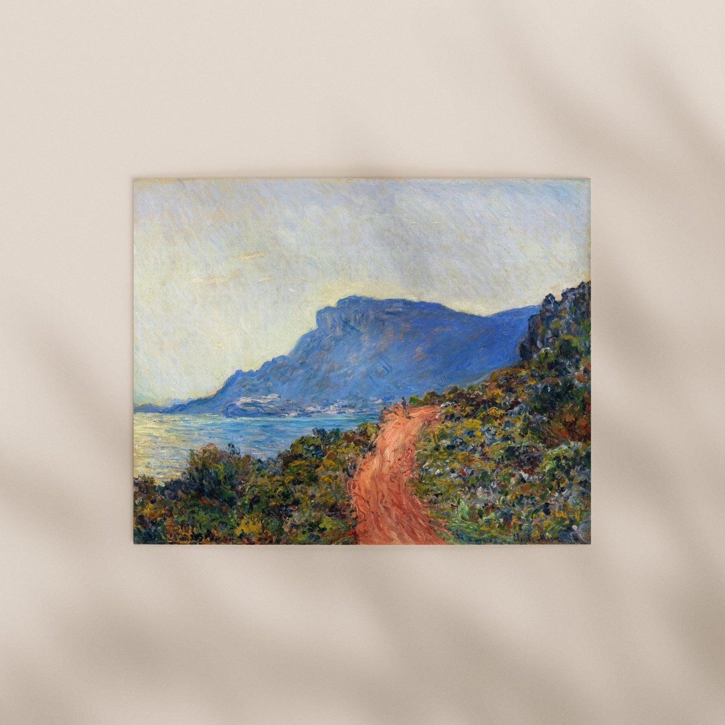 Claude Monet - The Corniche near Monaco | Art Prints | Pathos Studio