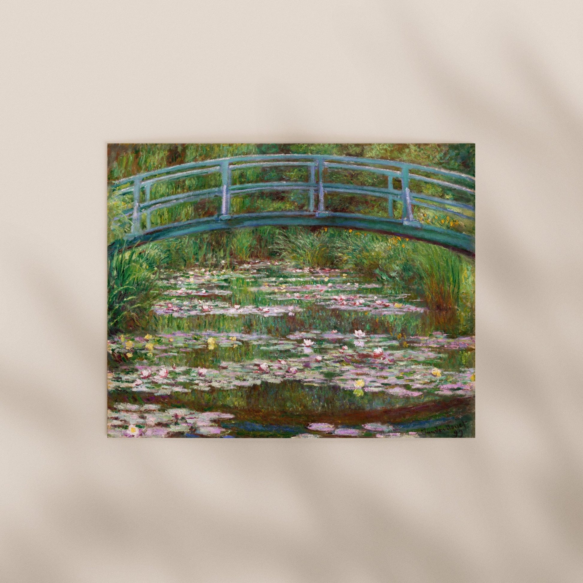 Claude Monet - The Japanese Footbridge | Art Prints | Pathos Studio