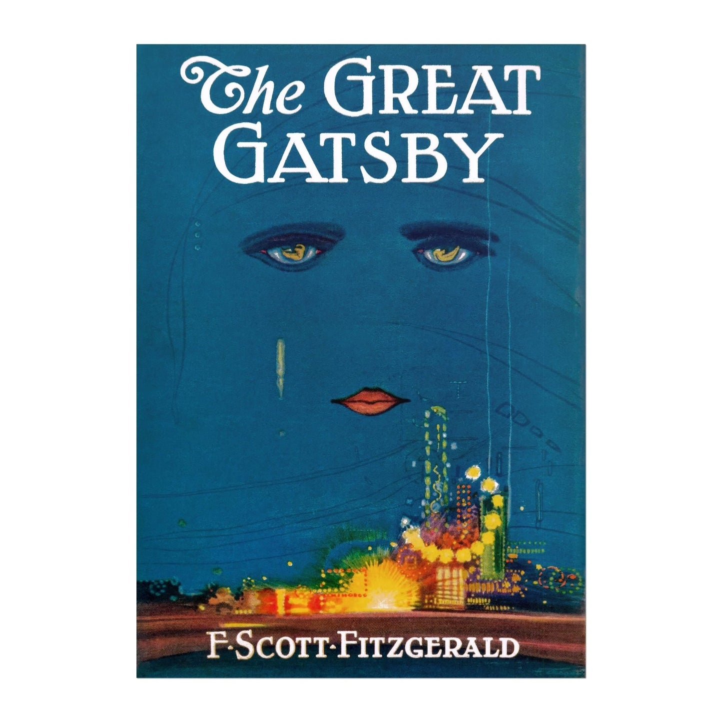 Francis Cugat - The Great Gatsby by F. Scott Fitzgerald | Art Prints | Pathos Studio