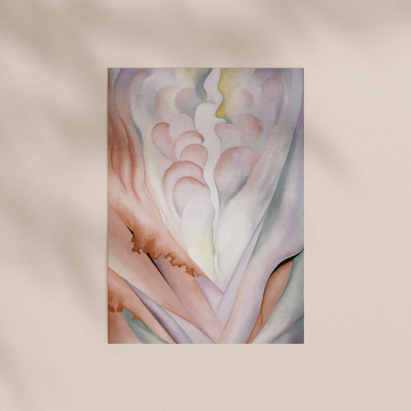 Georgia O'Keeffe - Flower Abstraction | Art Prints | Pathos Studio