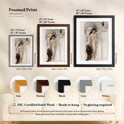 Gustav Klimt - Allegory Of Sculpture | Art Prints | Pathos Studio