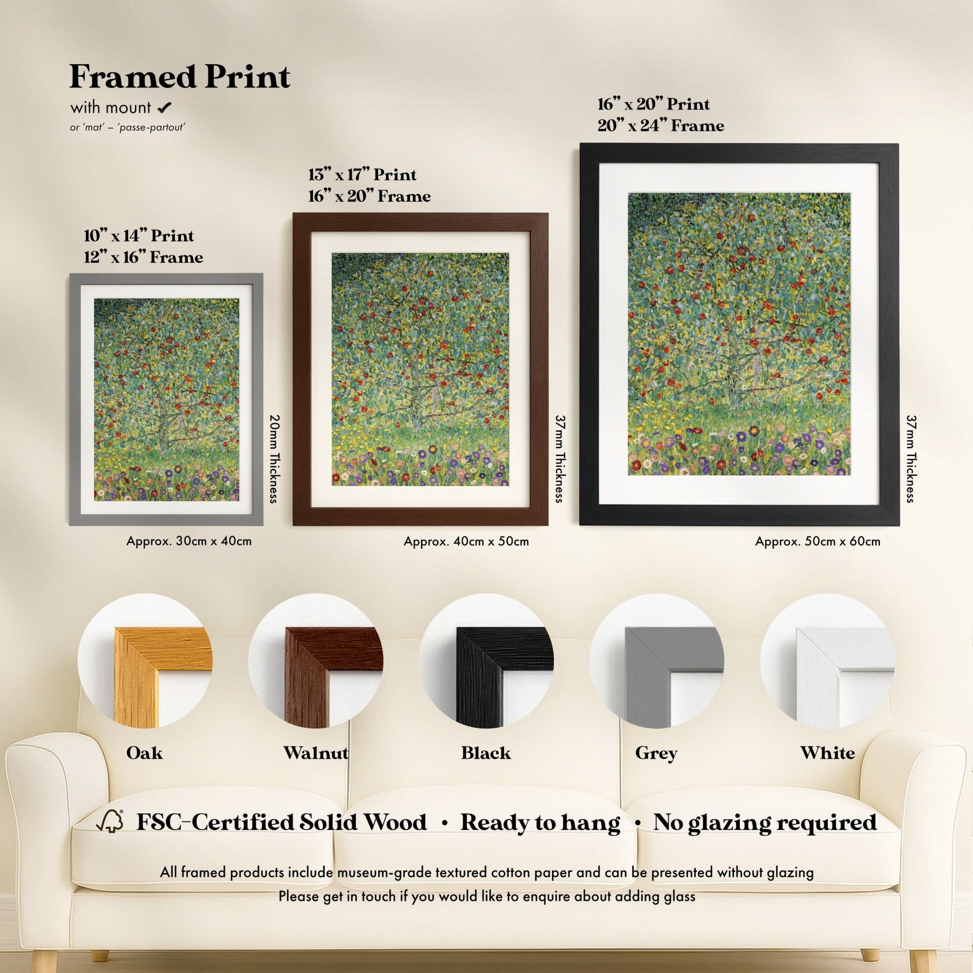 Gustav Klimt - Apple Tree | Art Prints | Pathos Studio