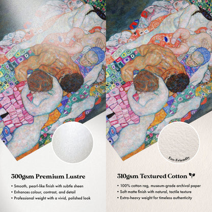 Gustav Klimt - Death and Life | Art Prints | Pathos Studio