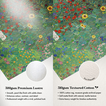 Gustav Klimt - Farm Garden With Sunflowers | Art Prints | Pathos Studio