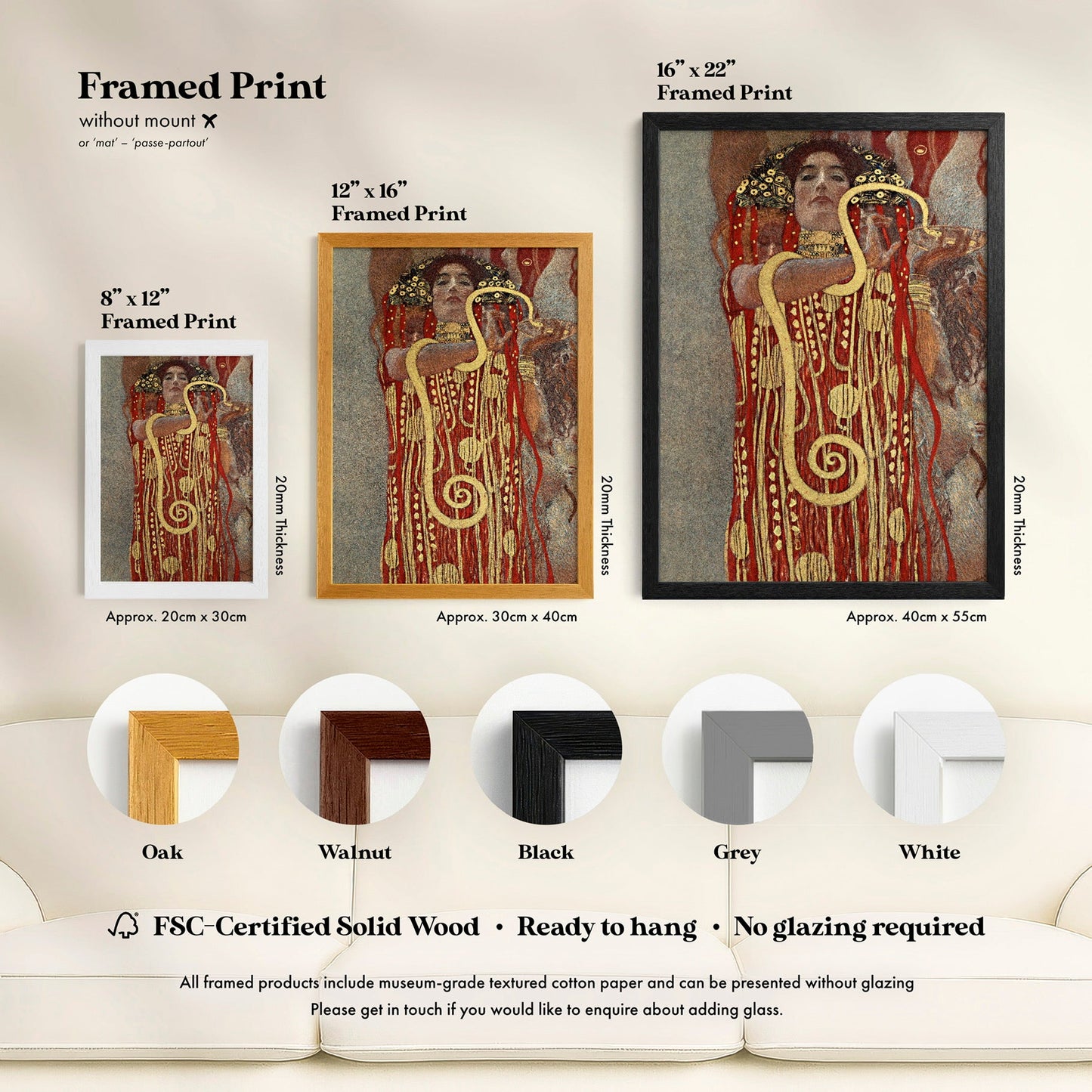 Gustav Klimt - Hygieia | Art Prints | Pathos Studio
