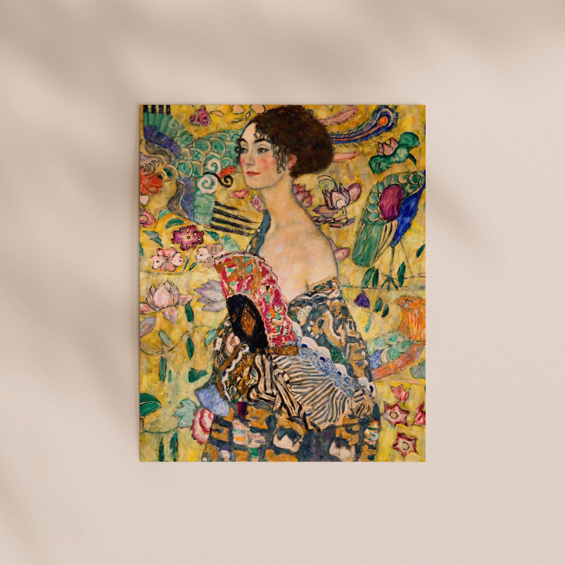 Gustav Klimt - Lady With Fan | Art Prints | Pathos Studio