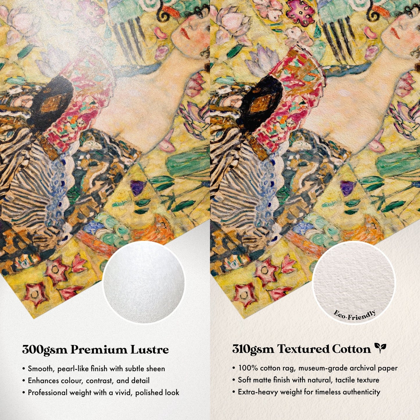 Gustav Klimt - Lady With Fan | Art Prints | Pathos Studio