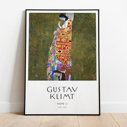 Gustav Klimt - Set Of 3 Gold Portrait Posters - Pathos Studio - Art Print Sets