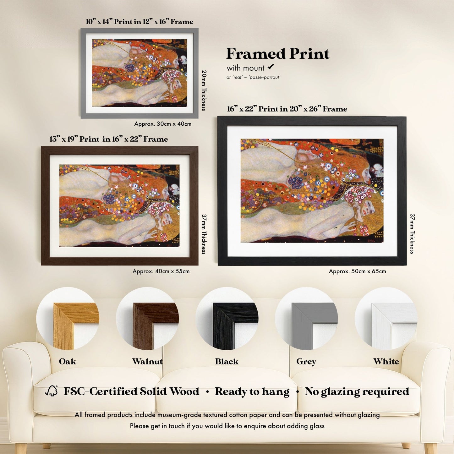 Gustav Klimt - Water Serpents II | Art Prints | Pathos Studio