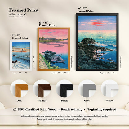 Hasui Kawase - Set of 3 Japanese Coastal Prints | Art Print Sets | Pathos Studio