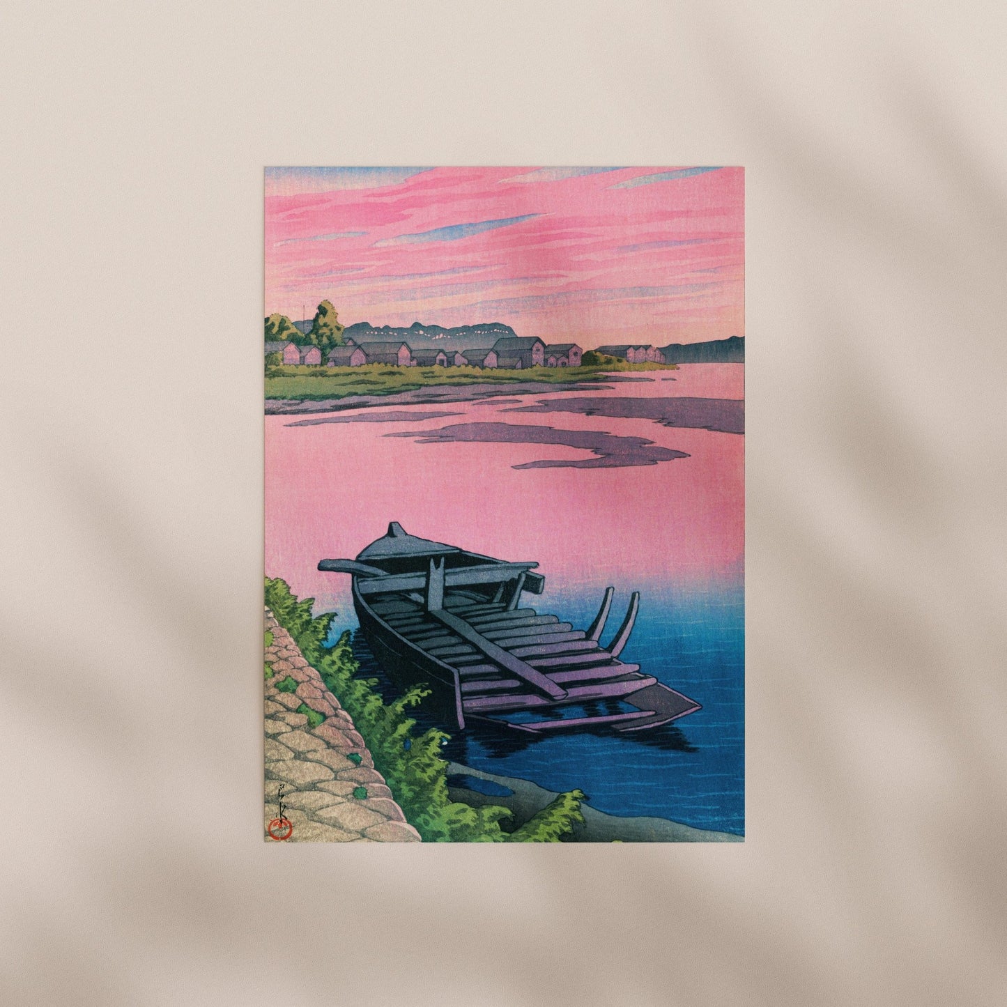 Hasui Kawase - Tsuchizaki, Akita | Art Prints | Pathos Studio