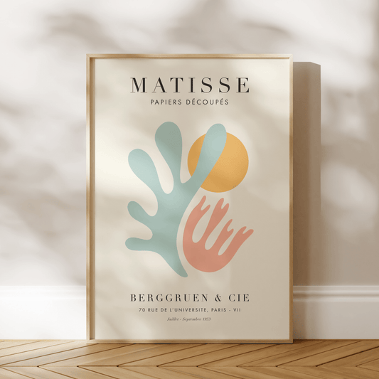 Henri Matisse - Papier Découpés (Exhibition Poster) | Art Prints | Pathos Studio