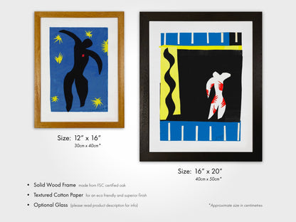 Henri Matisse - Set Of 3 Portrait Cut - Outs | Art Print Sets | Pathos Studio