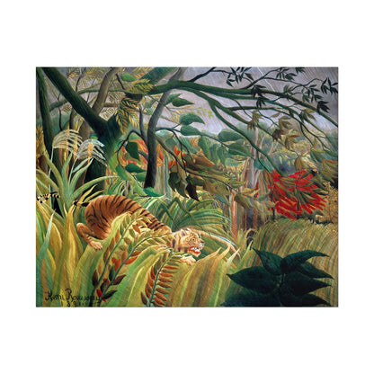 HENRI ROUSSEAU - Tiger In A Tropical Storm - Pathos Studio - Art Prints