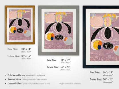 HILMA AF KLINT - The Ten Largest (No. 6, Adulthood) - Pathos Studio - Art Prints