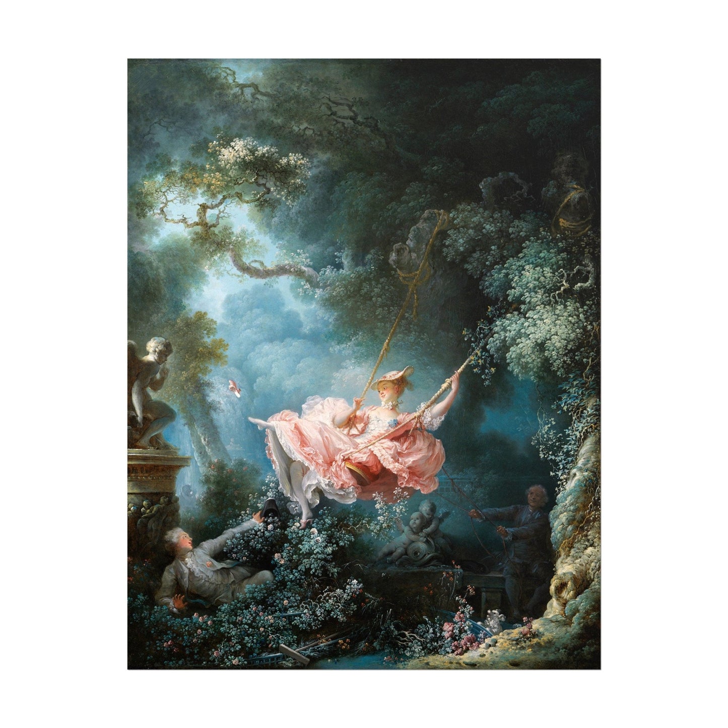 Jean - Honoré Fragonard - The Swing | Art Prints | Pathos Studio