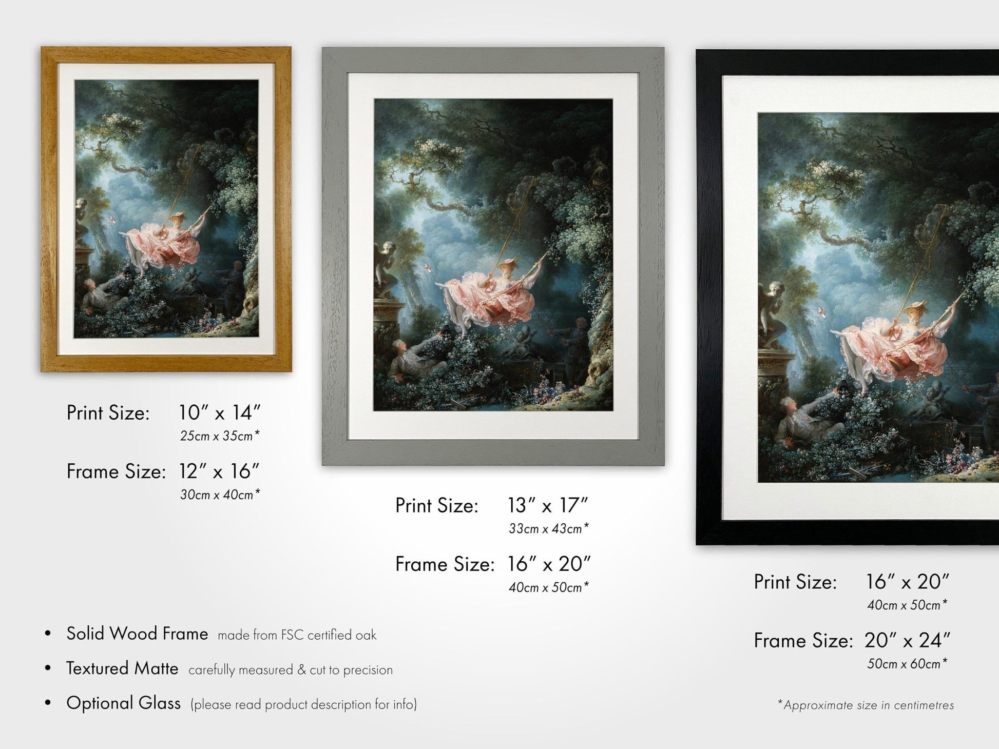 Jean - Honoré Fragonard - The Swing | Art Prints | Pathos Studio