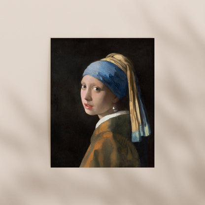 Johannes Vermeer - Girl with a Pearl Earring | Art Prints | Pathos Studio
