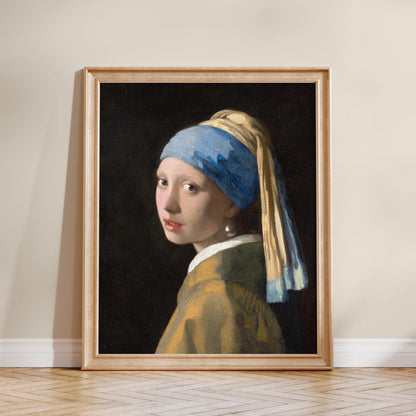 Johannes Vermeer - Girl with a Pearl Earring | Art Prints | Pathos Studio