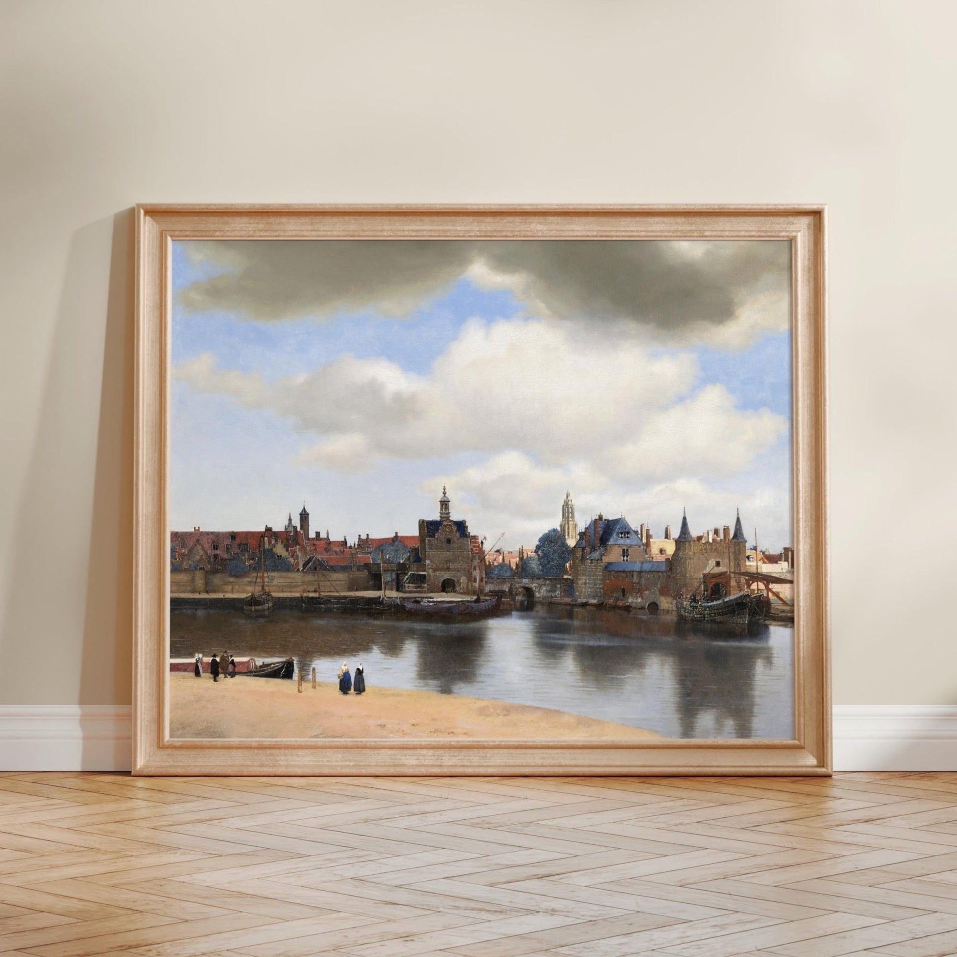 Johannes Vermeer - View of Delft | Art Prints | Pathos Studio