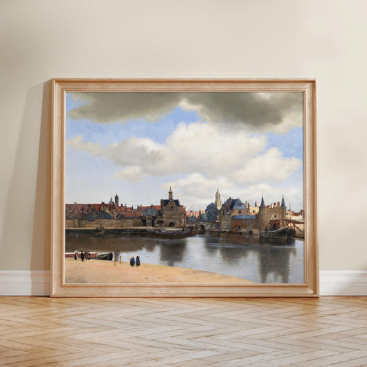 Johannes Vermeer - View of Delft | Art Prints | Pathos Studio