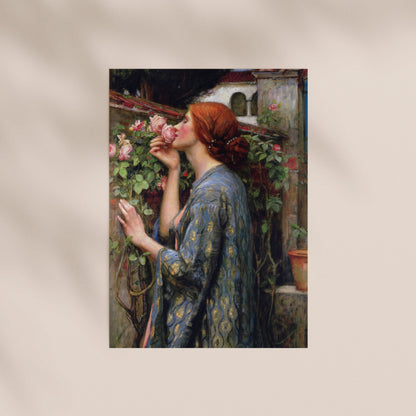John William Waterhouse - The Soul of the Rose | Art Prints | Pathos Studio