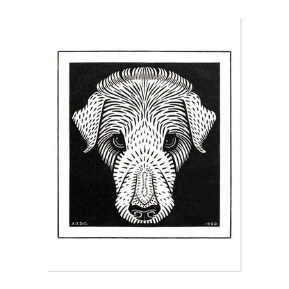 Julie De Graag - Dog's Head | Art Prints | Pathos Studio