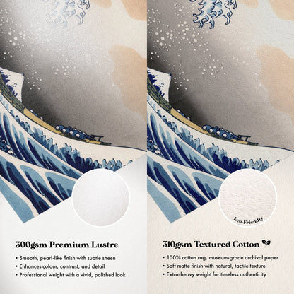 Katsushika Hokusai - The Great Wave Off Kanagawa | Art Prints | Pathos Studio
