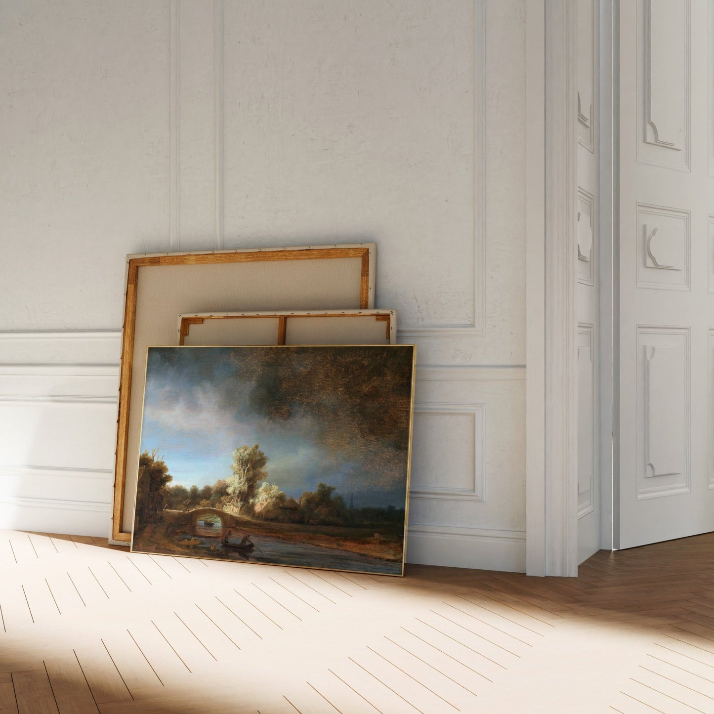 Landscape With A Stone Bridge - Pathos Studio - Art Prints