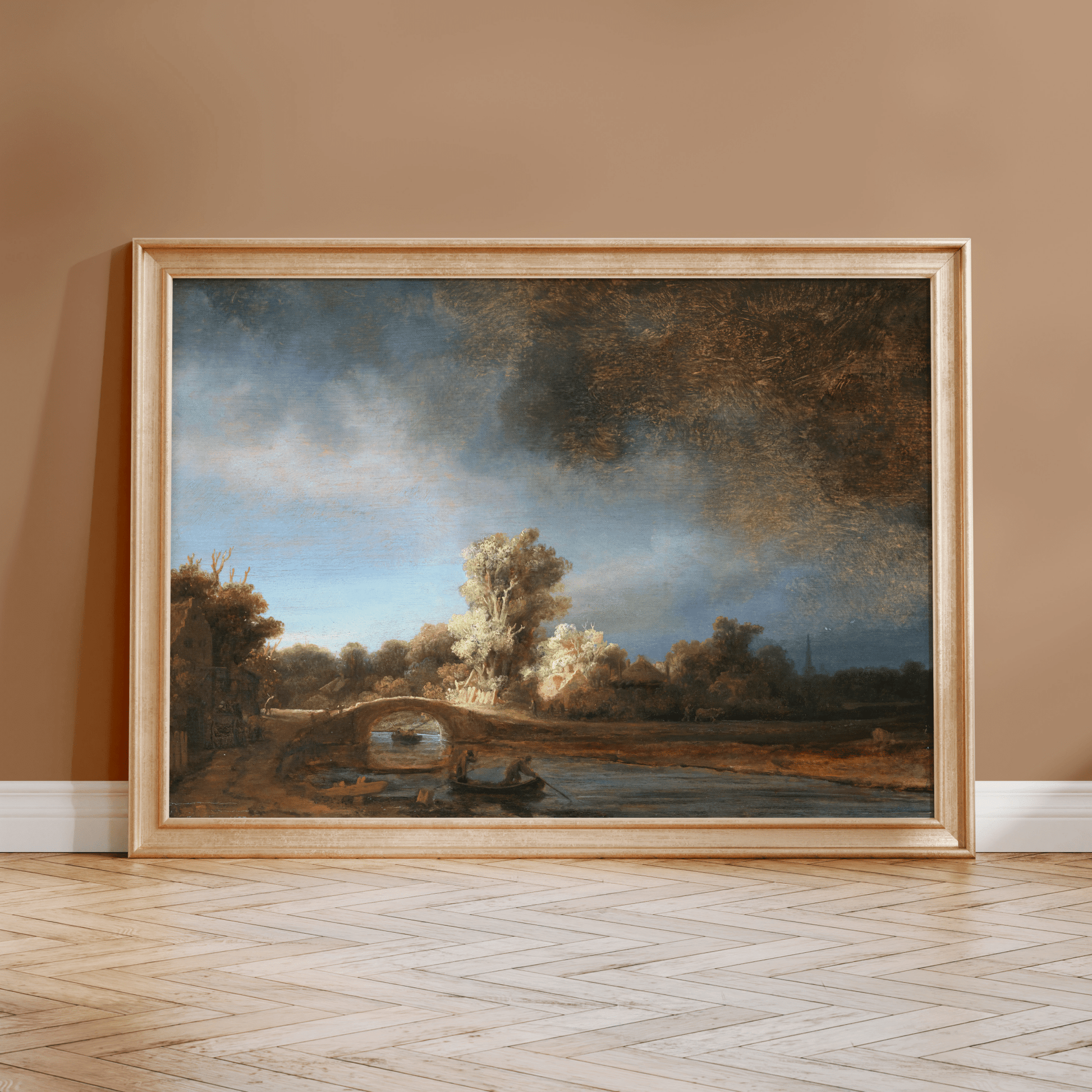 Landscape With A Stone Bridge - Pathos Studio - Art Prints