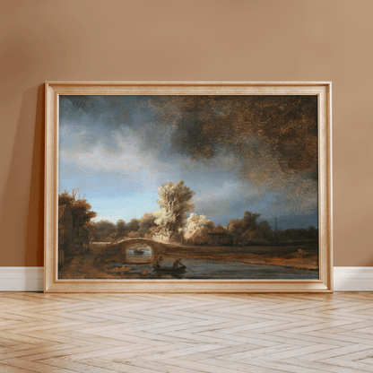 Landscape With A Stone Bridge - Pathos Studio - Art Prints