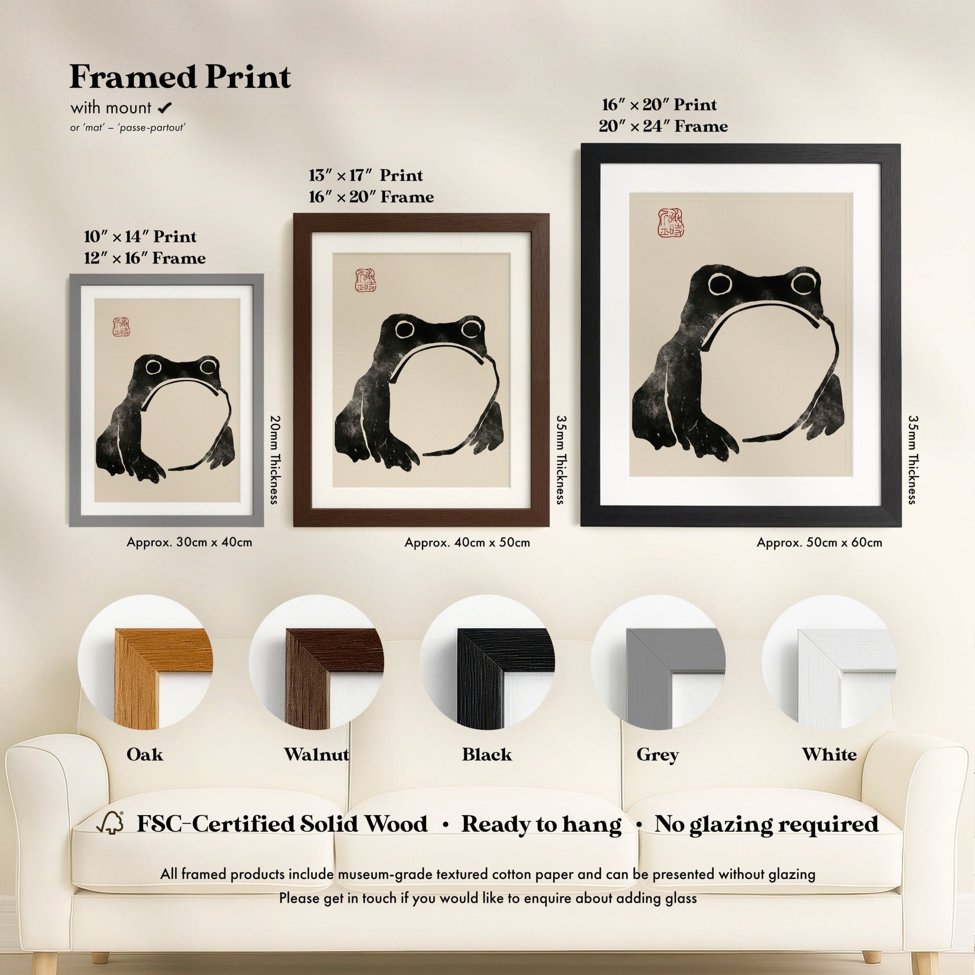 Matsumoto Hoji - Japanese Frog 1 | Art Prints | Pathos Studio