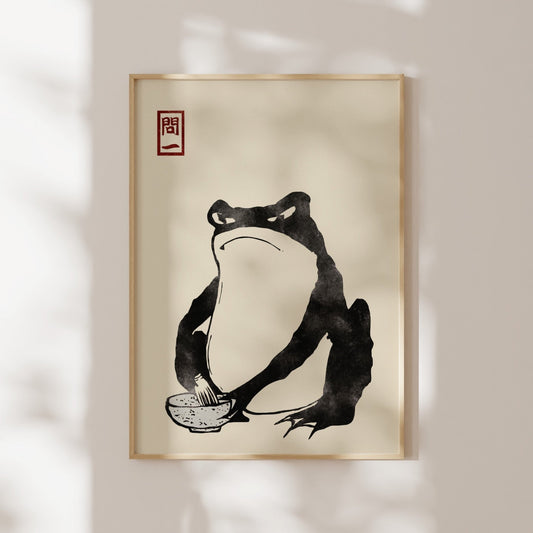Matsumoto Hoji - Japanese Frog 3 | Art Prints | Pathos Studio