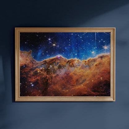 NASA - Cosmic Cliffs in the Carina Nebula | Art Prints | Pathos Studio