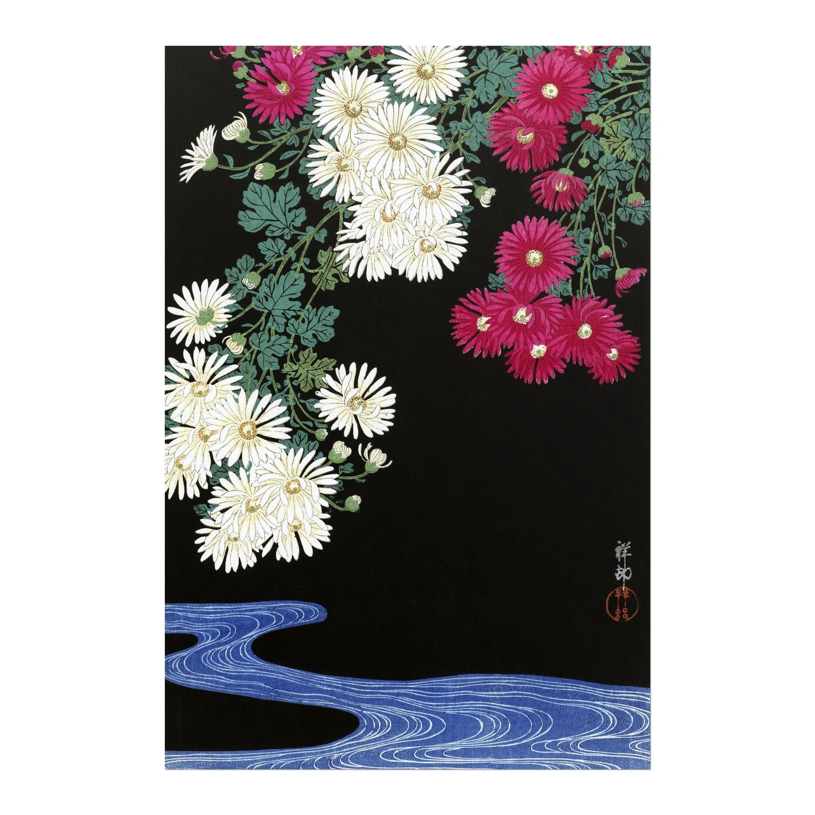 OHARA KOSON - Chrysanthemums - Pathos Studio - Art Prints