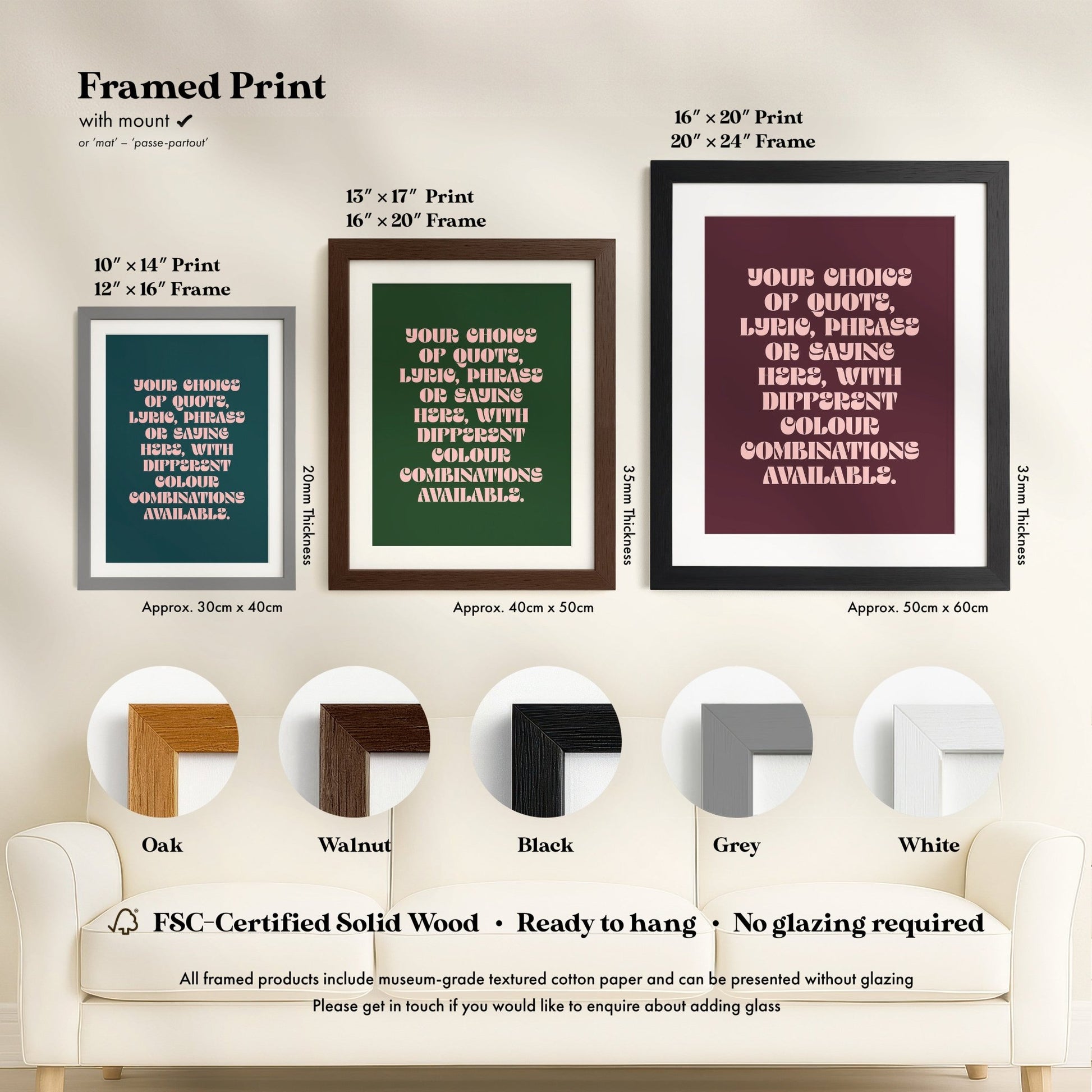 Pathos Studio - Custom Quote Print | Art Prints | Pathos Studio