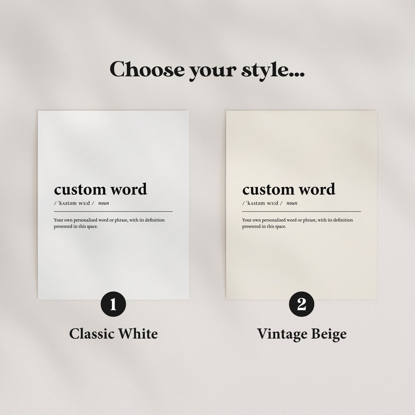 Pathos Studio - Custom Word Definition | Art Prints | Pathos Studio