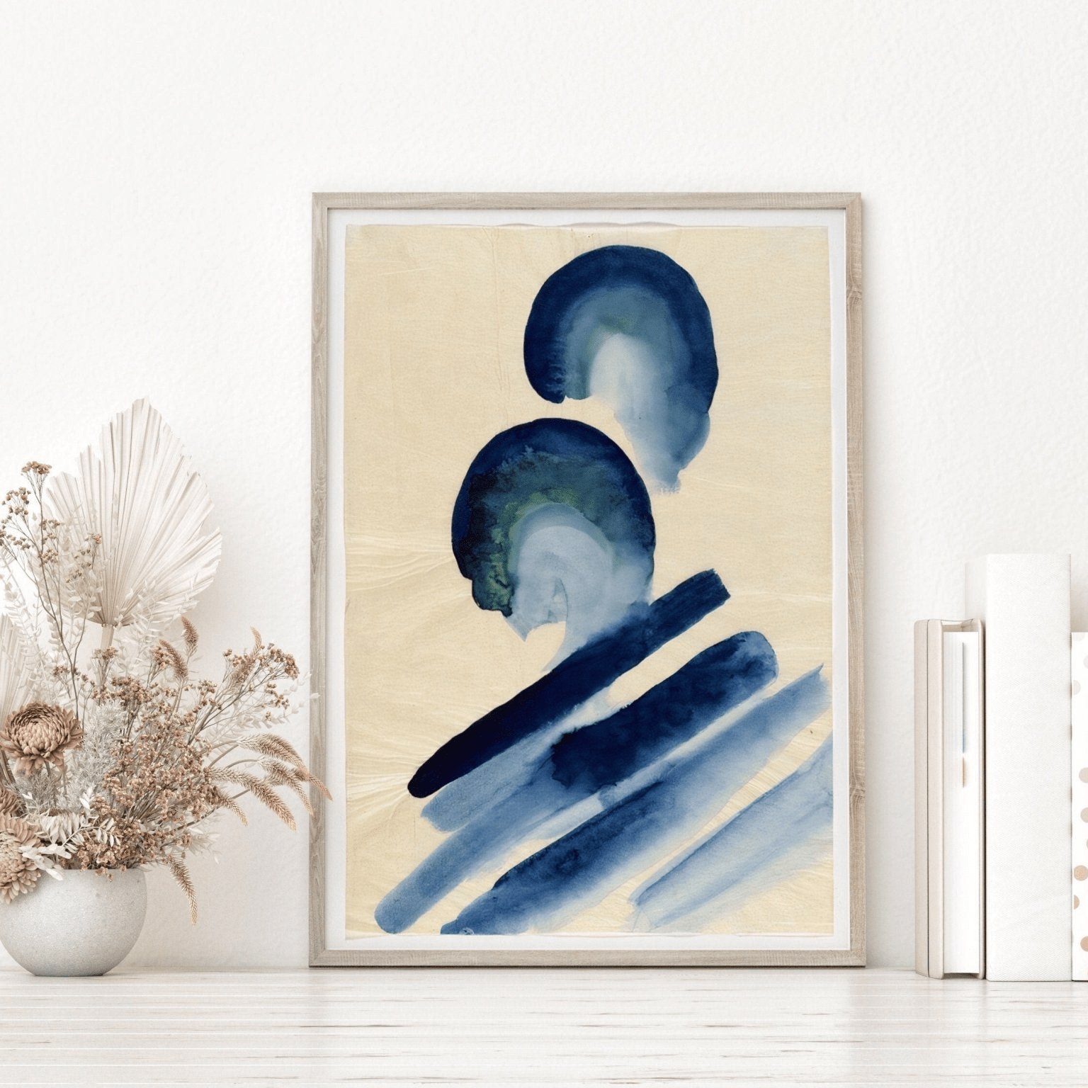 Pathos Studio - GEORGIA O'KEEFFE - Blue No. 2 | Art Prints | Pathos Studio