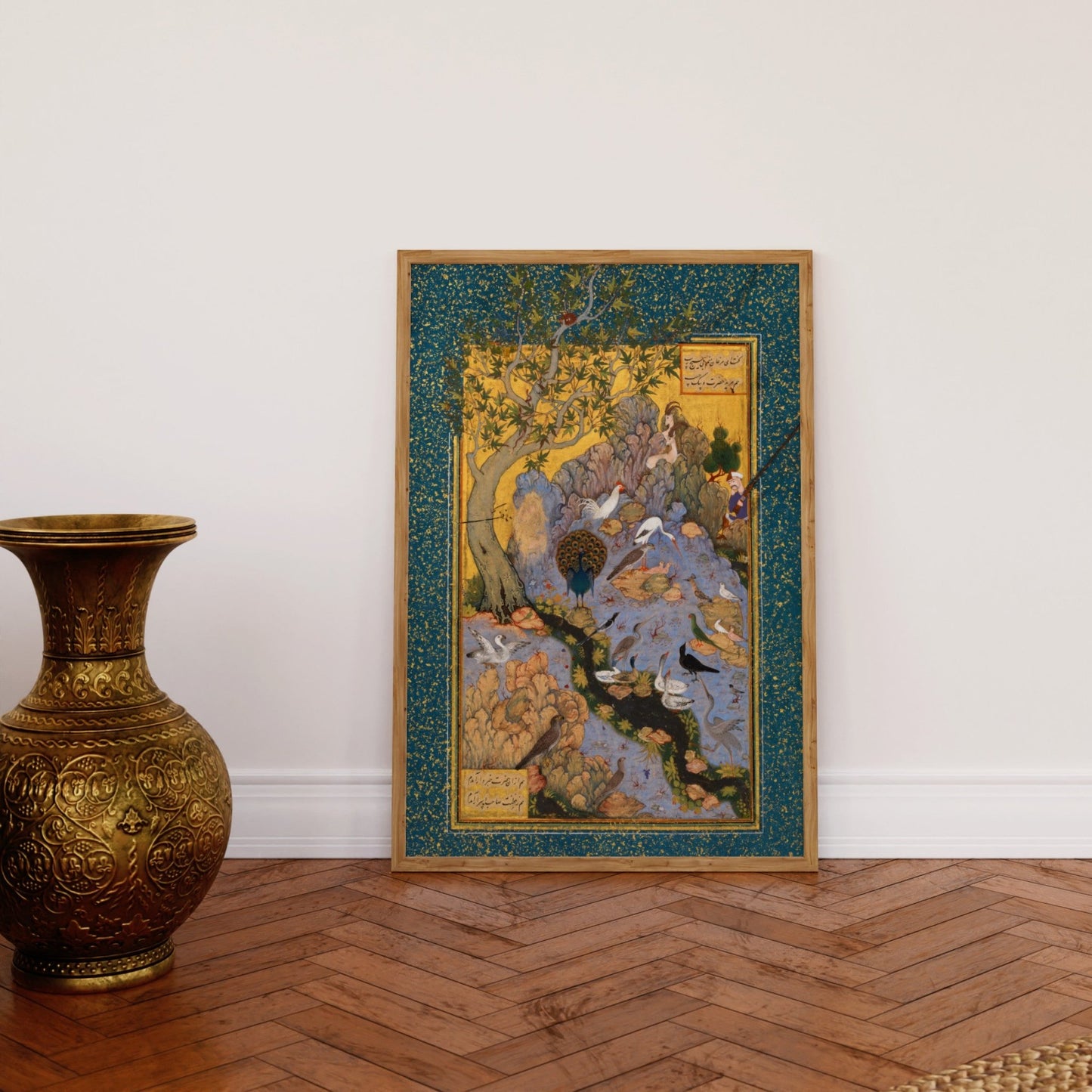 Persian Art - The Concourse Of The Birds | Art Prints | Pathos Studio