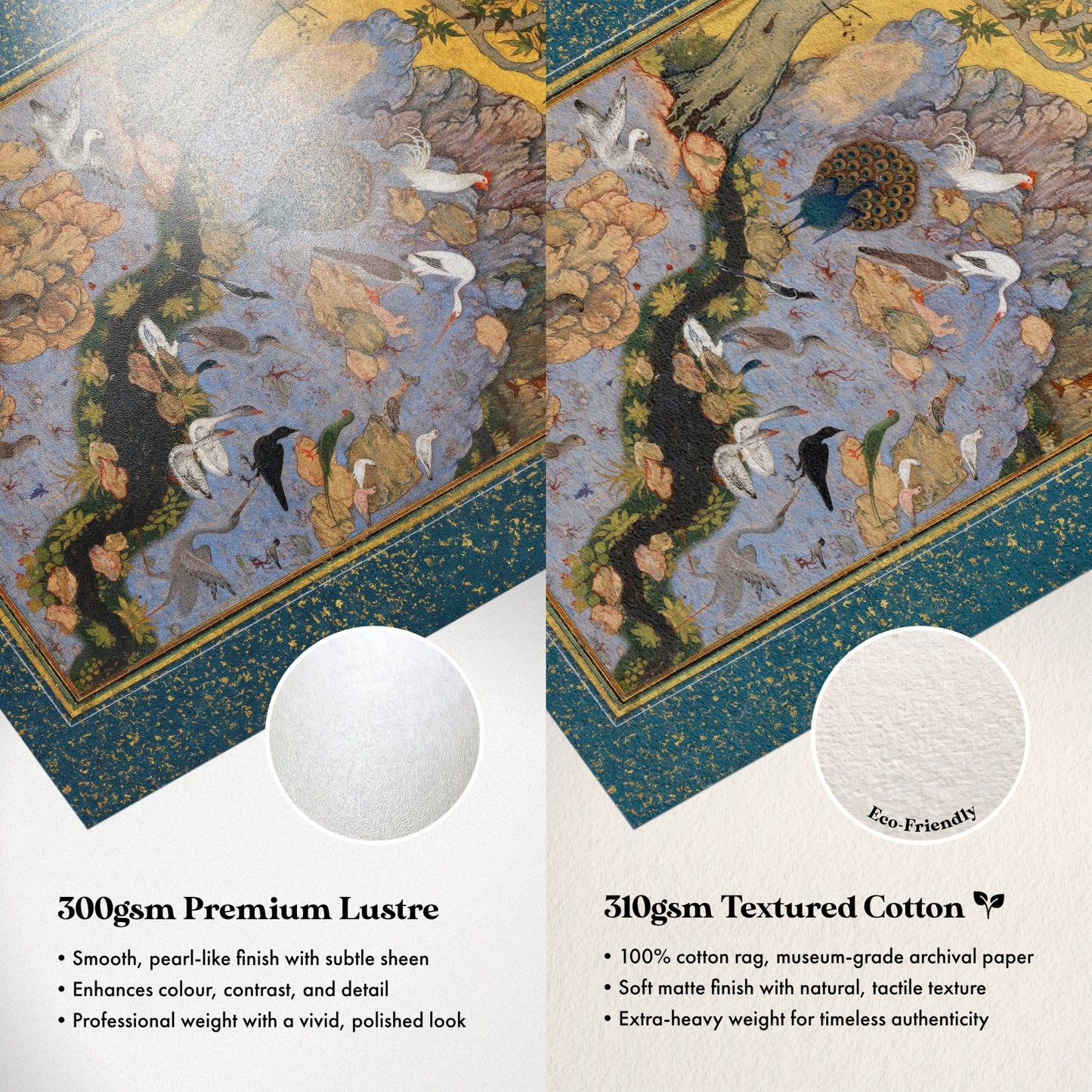 Persian Art - The Concourse Of The Birds | Art Prints | Pathos Studio