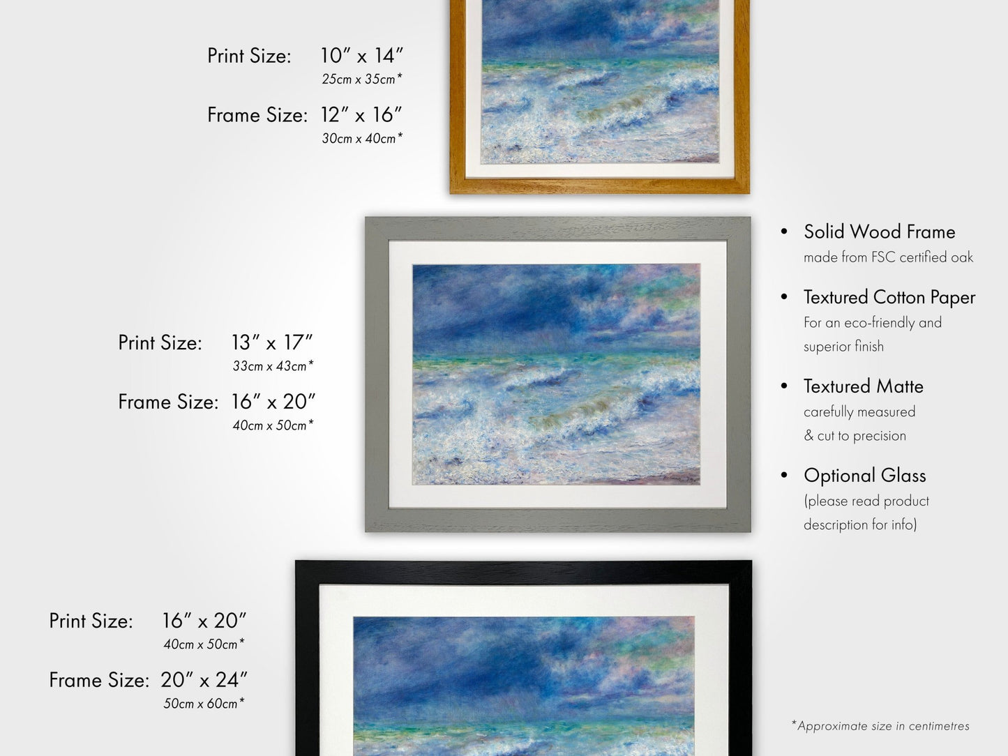 Pierre - Auguste Renoir - Seascape | Art Prints | Pathos Studio