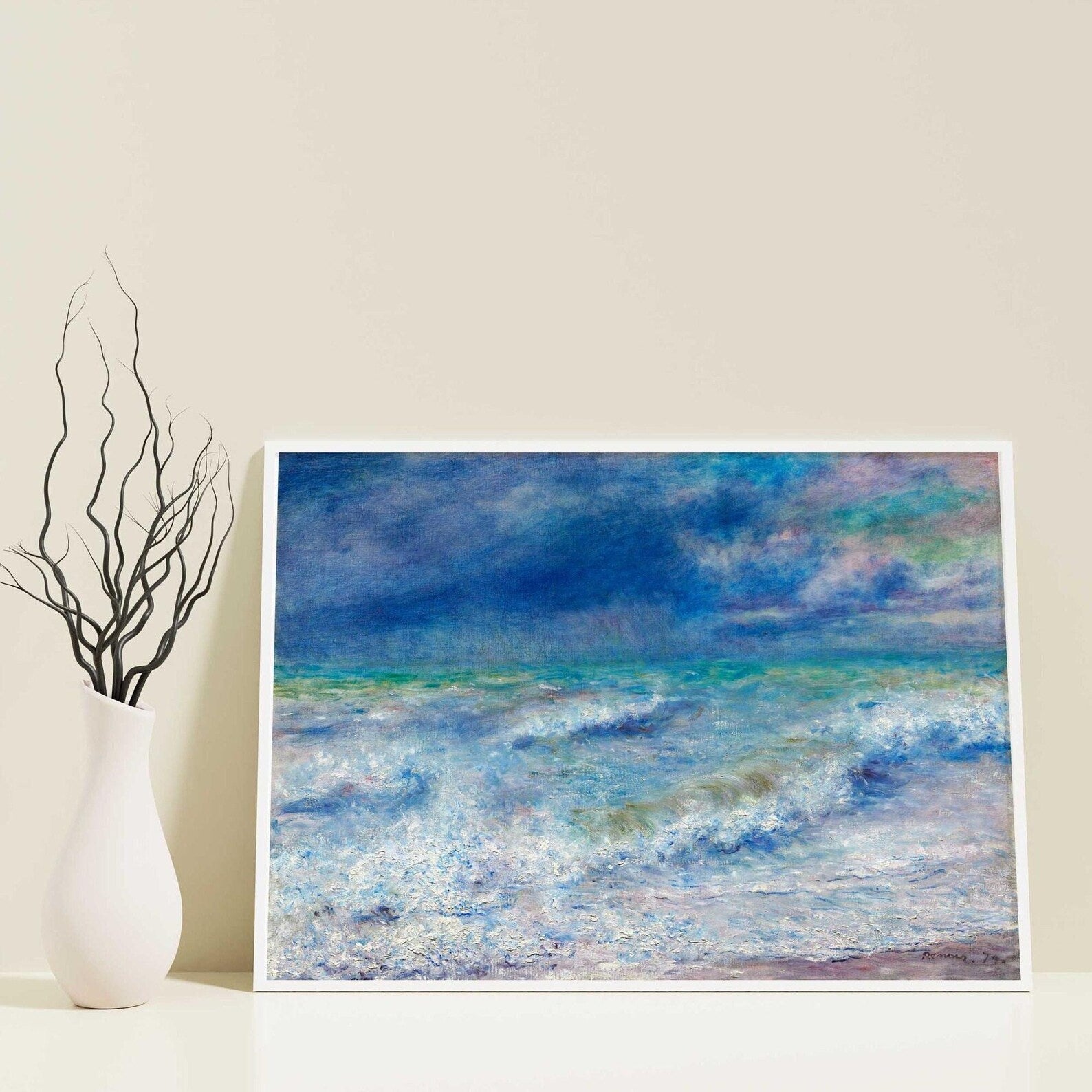 Pierre - Auguste Renoir - Seascape | Art Prints | Pathos Studio
